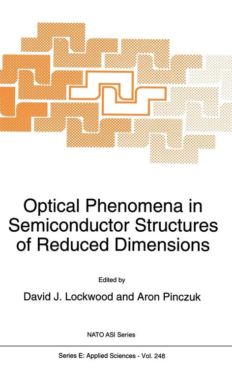 Produktbild: Optical Phenomena in Semiconductor Structures of Reduced Dimensions