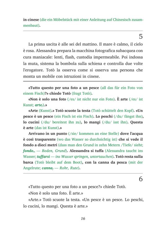 Produktbild: Italienisch lernen mit lustigen Kurzgeschichten (A2) - Fotografia subacquea (+ Audio-CD)