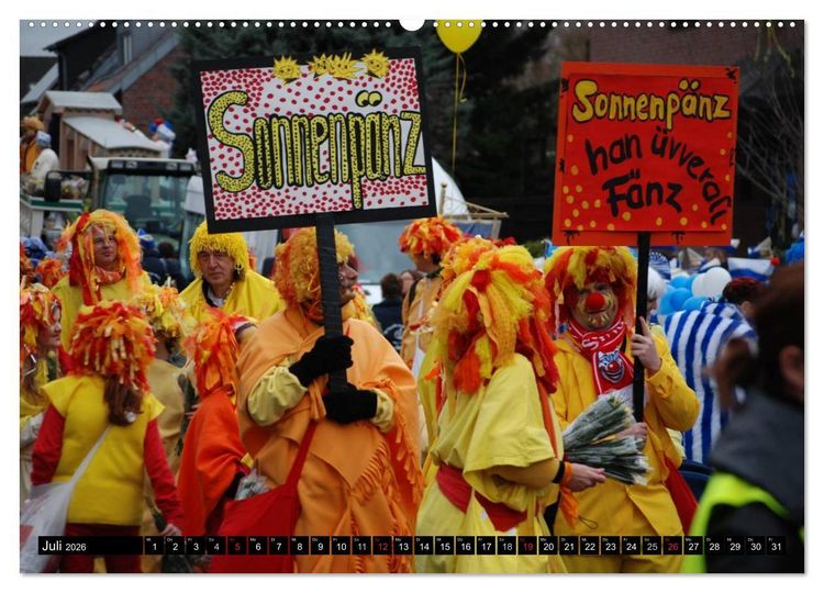 Produktbild: K&ouml;lner Karneval - das ganze Jahr! (hochwertiger Premium Wandkalender 2026 DIN A2 quer), Kunstdruck in Hochglanz
