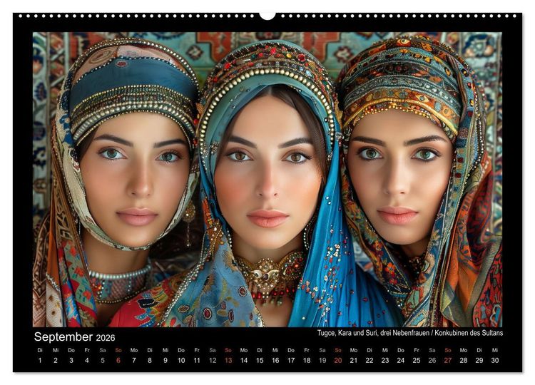 Produktbild: Im Palast des Sultans (Wandkalender 2026 DIN A2 quer), CALVENDO Monatskalender