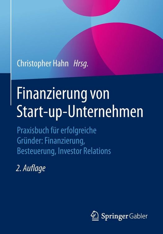 Produktbild: Finanzierung von Start-up-Unternehmen