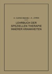 Produktbild: Lehrbuch der speziellen Therapie innerer Krankheiten
