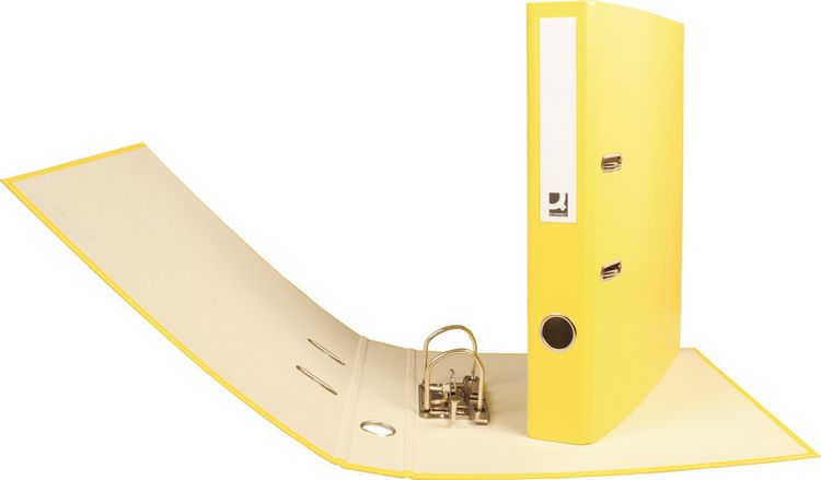 Produktbild: Q-Connect Ordner 4cm gelb