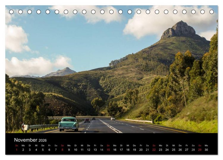 Produktbild: Faszinierendes S&uuml;dafrika (Tischkalender 2026 DIN A5 quer), CALVENDO Monatskalender