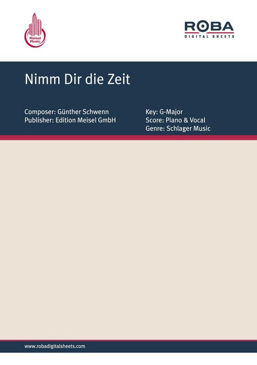 Produktbild: Nimm Dir die Zeit