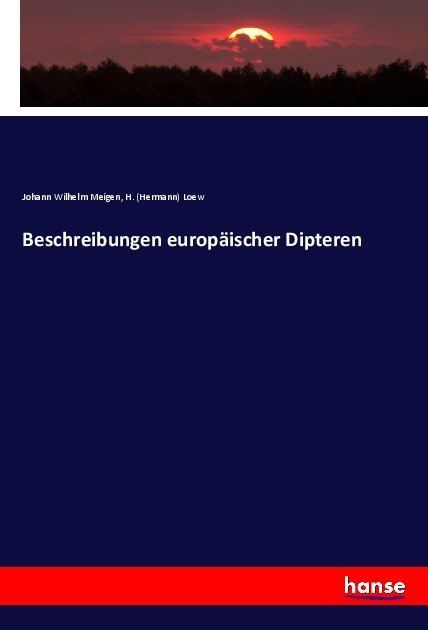 Produktbild: Beschreibungen europ&auml;ischer Dipteren