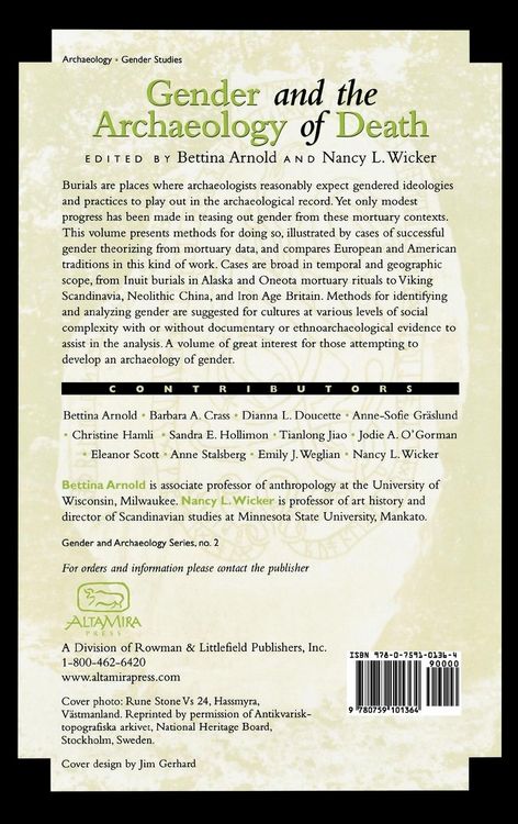 Produktbild: Gender and the Archaeology of Death