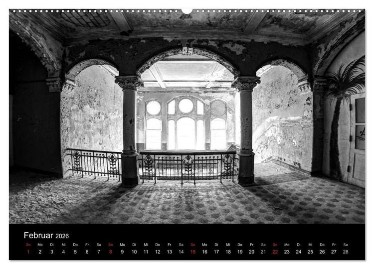 Produktbild: lost beauty (hochwertiger Premium Wandkalender 2026 DIN A2 quer), Kunstdruck in Hochglanz
