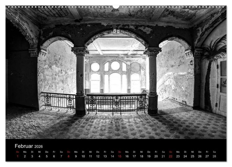 Produktbild: lost beauty (Wandkalender 2026 DIN A2 quer), CALVENDO Monatskalender
