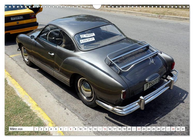 Produktbild: KARMANN GHIA - Auto-Legenden (Wandkalender 2026 DIN A3 quer), CALVENDO Monatskalender