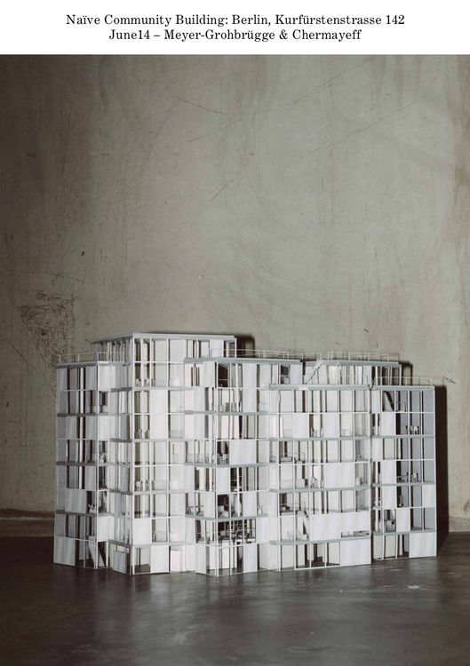 Produktbild: Meyer Grohbr&uuml;gge & Chermayeff. Naïve Community Building: Berlin, Kurfürstenstrasse 142