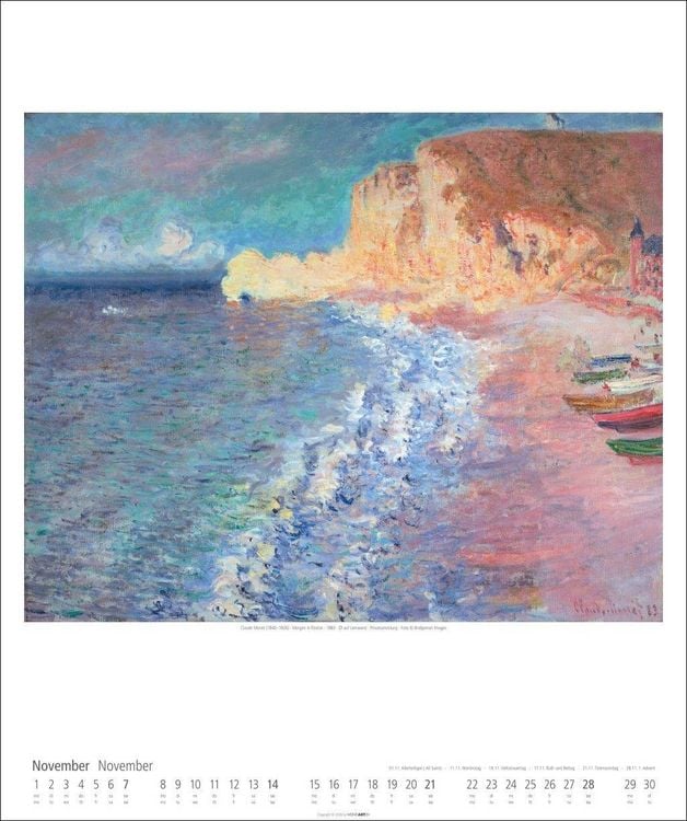 Produktbild: Claude Monet Kalender 2027