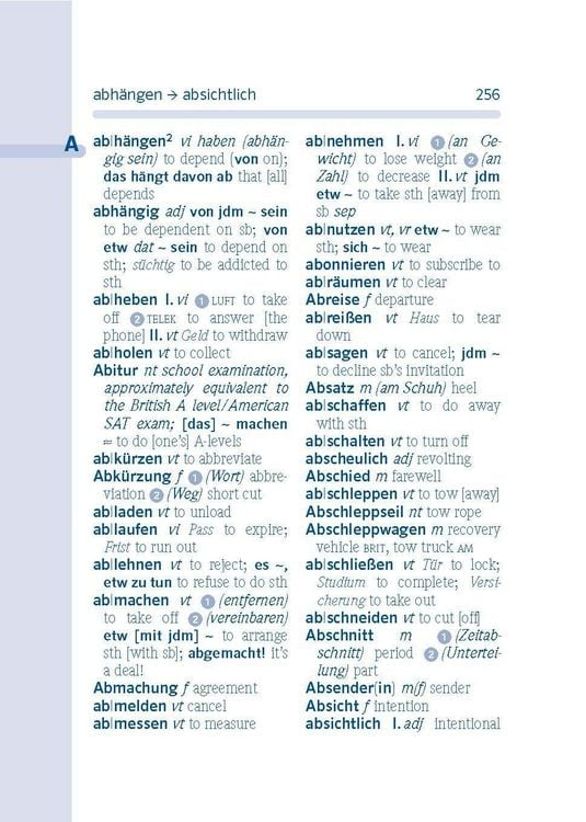 Produktbild: PONS Spick-W&ouml;rterbuch Englisch f&uuml;r die Schule
