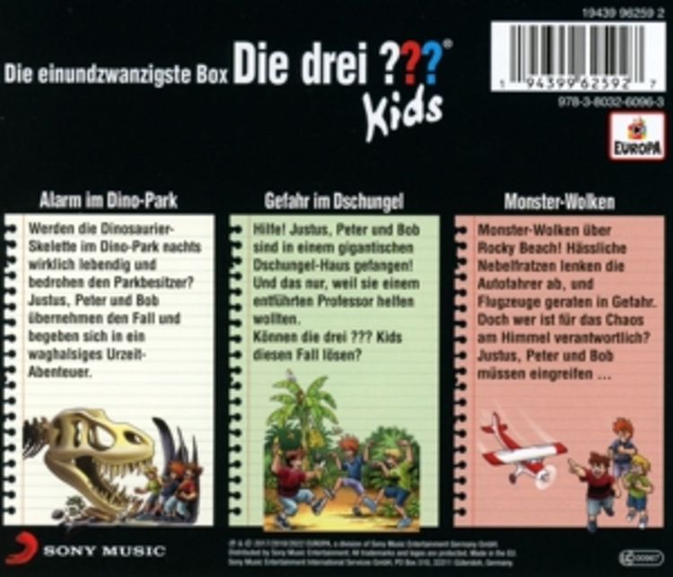 Die drei ??? Kids - 3er Box 21. Folgen 61-63