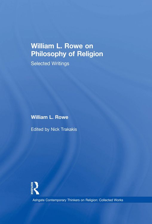 Produktbild: William L. Rowe on Philosophy of Religion