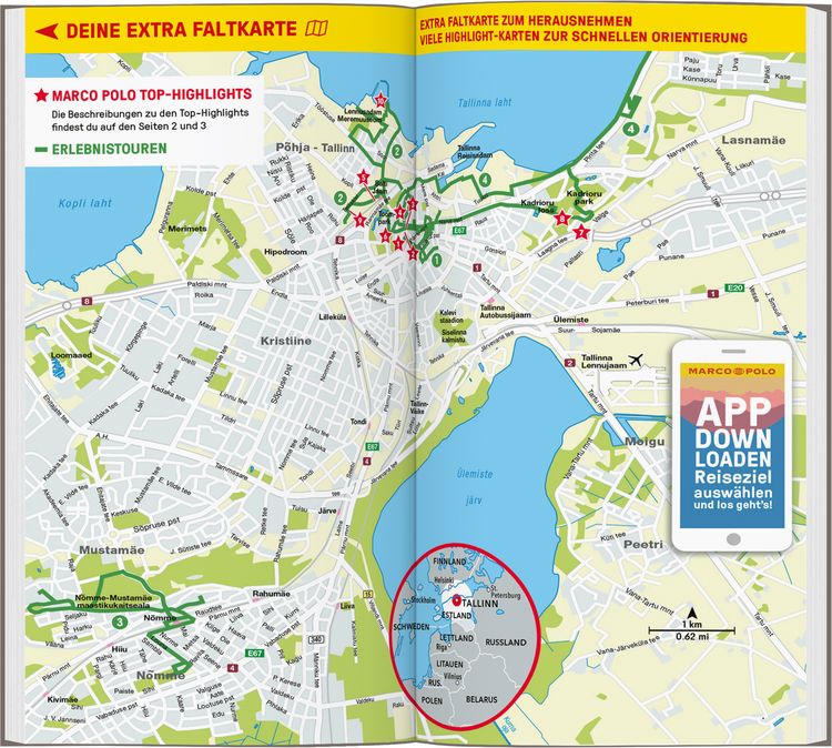 Produktbild: MARCO POLO Reisef&uuml;hrer Tallinn