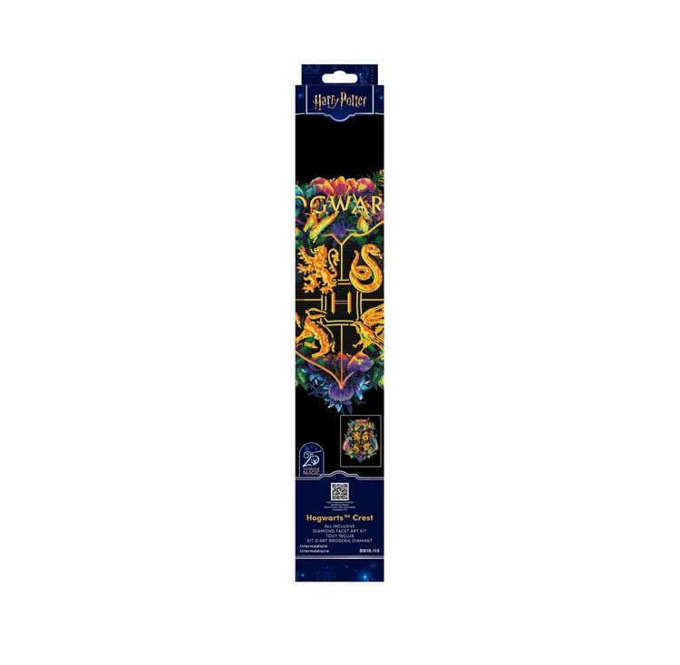Produktbild: DIAMOND DOTZ - Diamond Painting Hogwarts Wappen