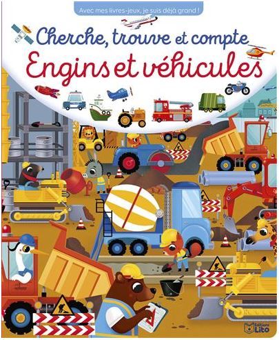 Produktbild: Engins et v&eacute;hicules : cherche, trouve et compte