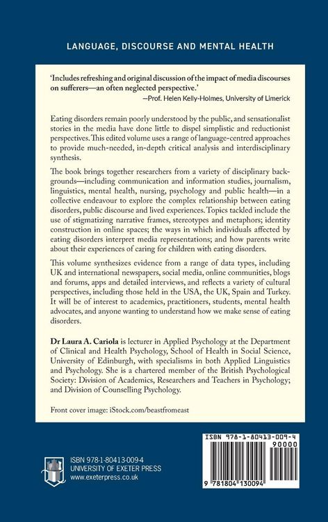 Produktbild: Eating Disorders in Public Discourse