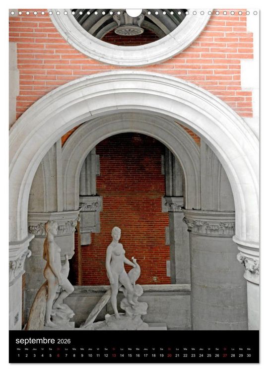 Produktbild: Collection Ville TOULOUSE (Calendrier mural 2026 DIN A3 horizontal), CALVENDO calendrier mensuel