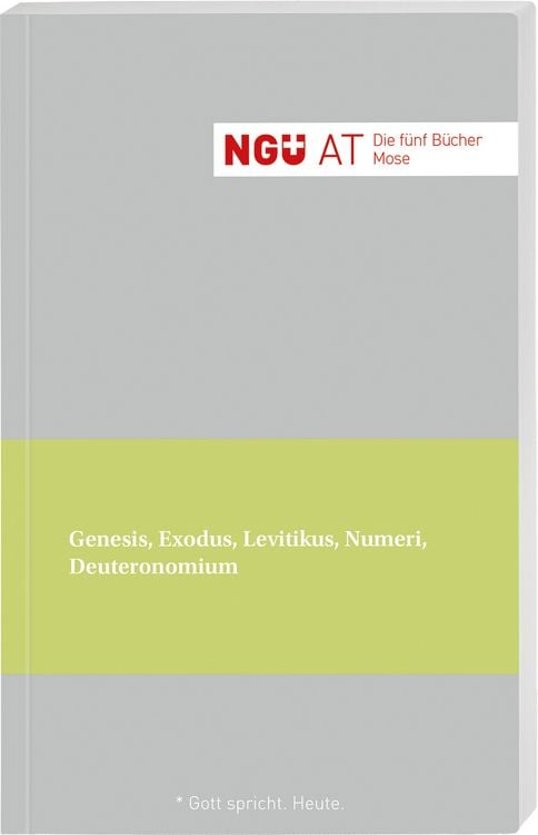Produktbild: NG&Uuml;. Altes Testament. Die f&uuml;nf B&uuml;cher Mose