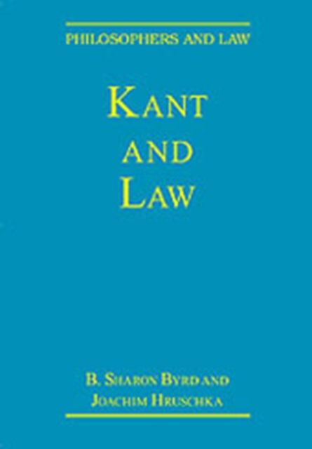 Produktbild: Byrd, B: Kant and Law