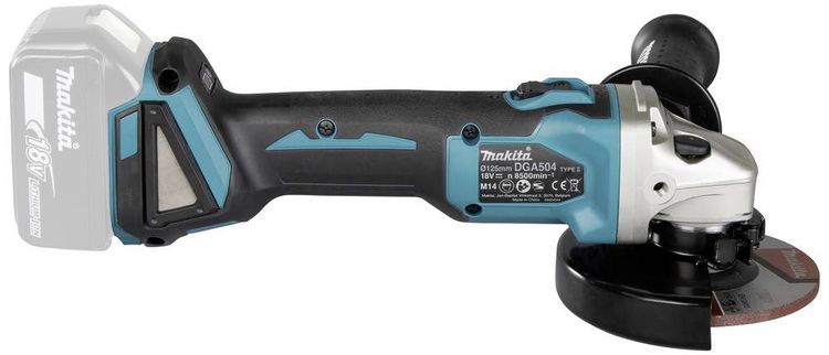 Produktbild: Makita DGA504Z Akku-Winkelschleifer 125mm ohne Akku 18V