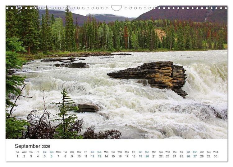 Produktbild: Icefields Parkway in Canada (Wall Calendar 2026 DIN A3 landscape), CALVENDO 12 Month Wall Calendar