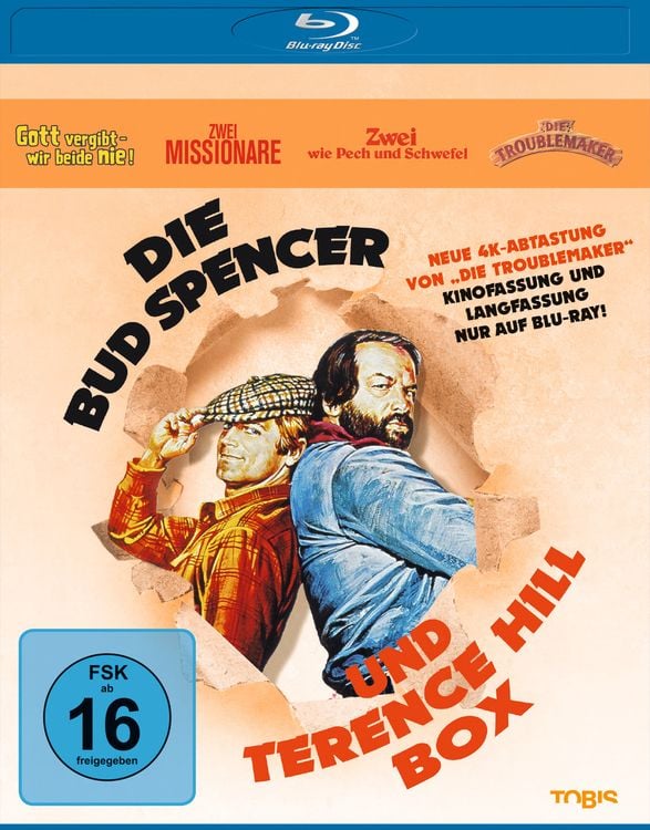 Produktbild: Die Bud Spencer und Terence Hill Box [4 BRs]