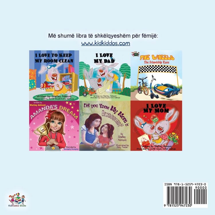 Produktbild: I Love My Dad (Albanian Children's Book)