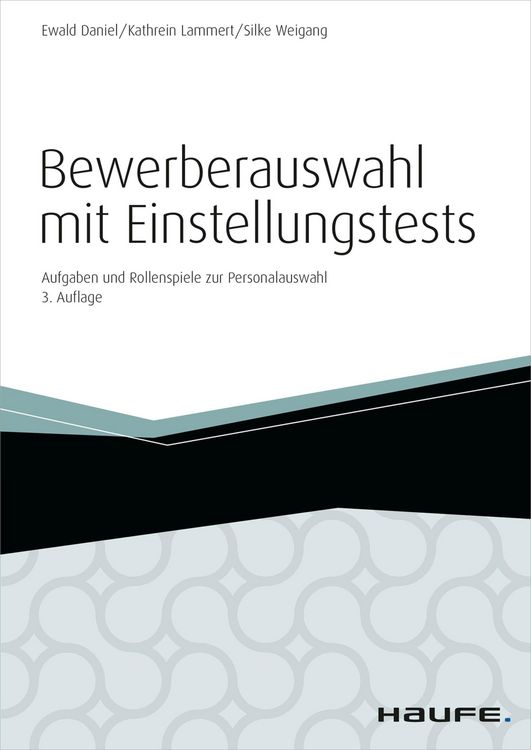 Produktbild: Bewerberauswahl mit Einstellungstests - inkl. Arbeitshilfen online