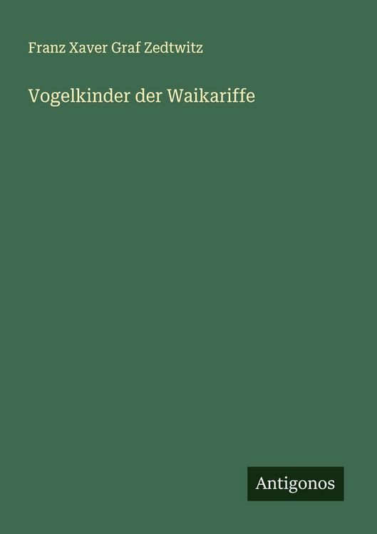 Produktbild: Vogelkinder der Waikariffe