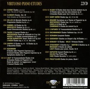 Produktbild: Virtuoso Piano Etudes