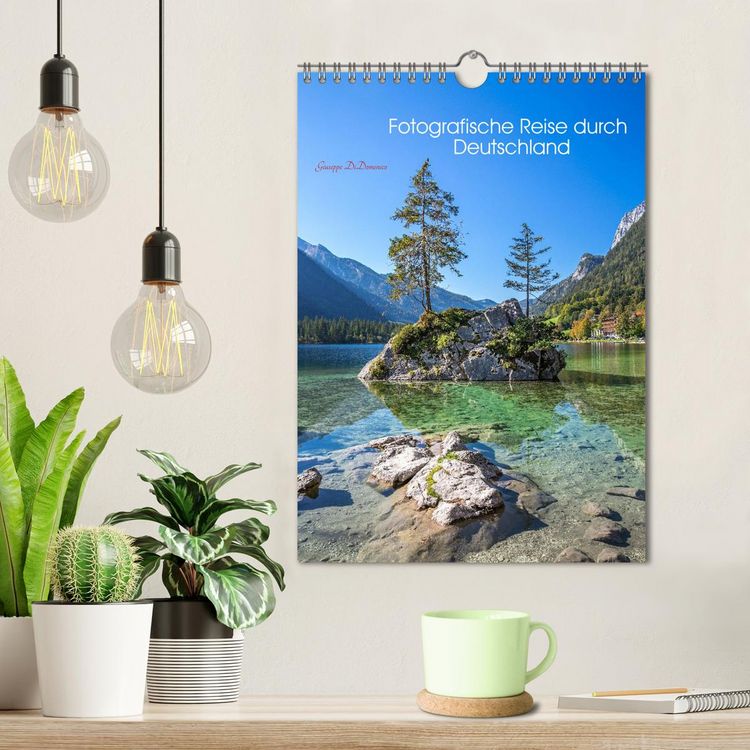 Produktbild: Fotografische Reise durch Deutschland (Wandkalender 2026 DIN A4 hoch), CALVENDO Monatskalender
