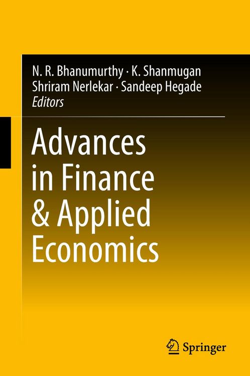 Produktbild: Advances in Finance & Applied Economics