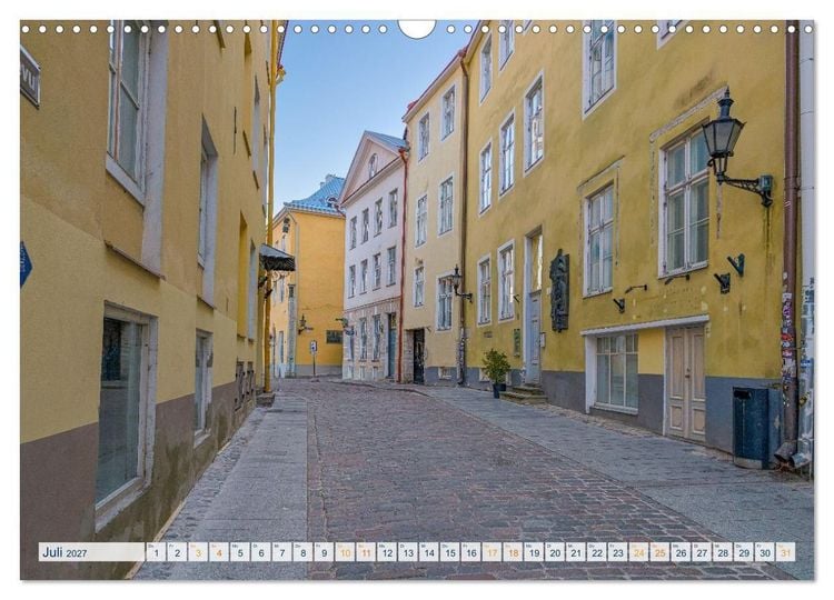 Produktbild: Nordischer Glanz &ndash; Tallinn - Riga - Vilnius (Wandkalender 2027 DIN A3 quer), CALVENDO Monatskalender