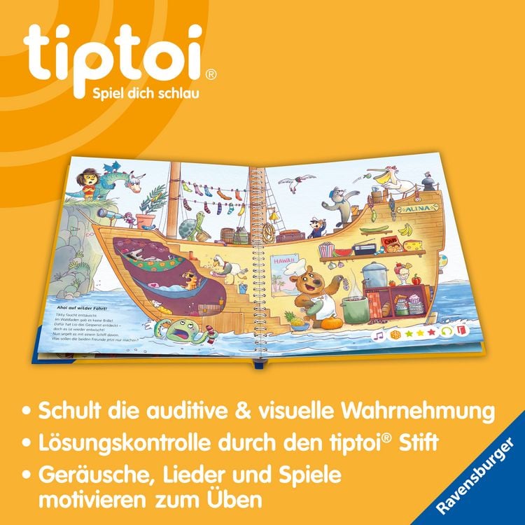 Tiptoi® Meine Lern-Spiel-Welt - Konzentration und Wahrnehmung
