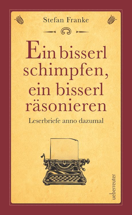 Produktbild: Ein bisserl schimpfen ein bisserl r&auml;sonieren