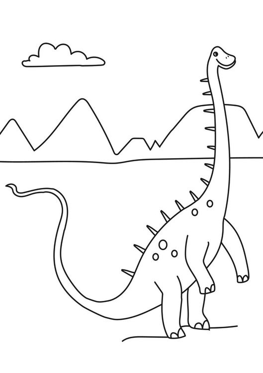Produktbild: Mein dicker Dinosaurier-Malblock