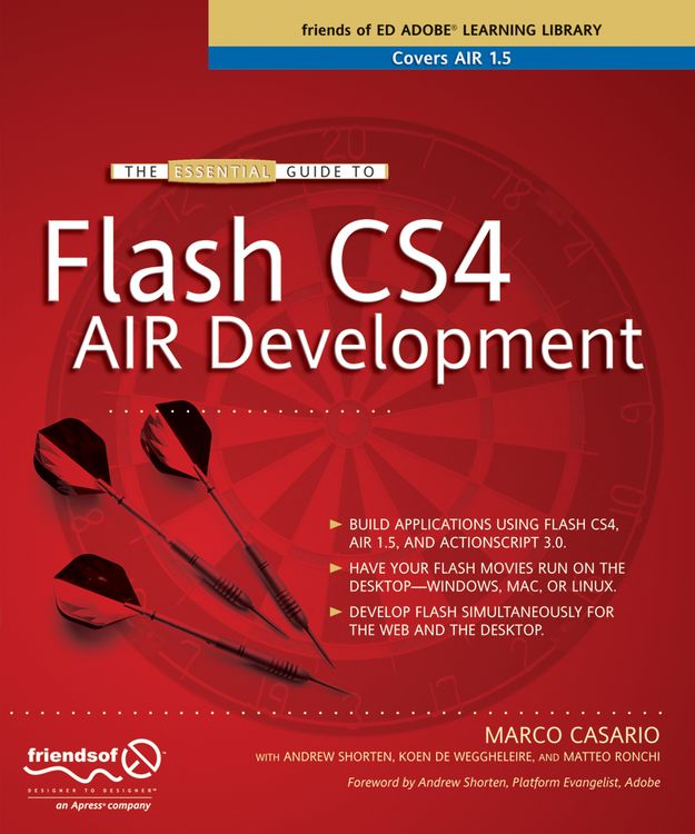 Produktbild: The Essential Guide to Flash CS4 AIR Development