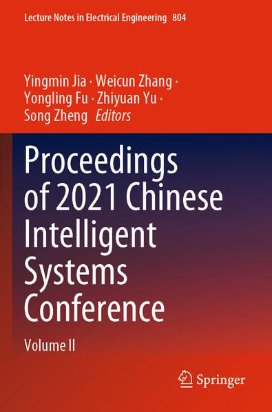 Produktbild: Proceedings of 2021 Chinese Intelligent Systems Conference