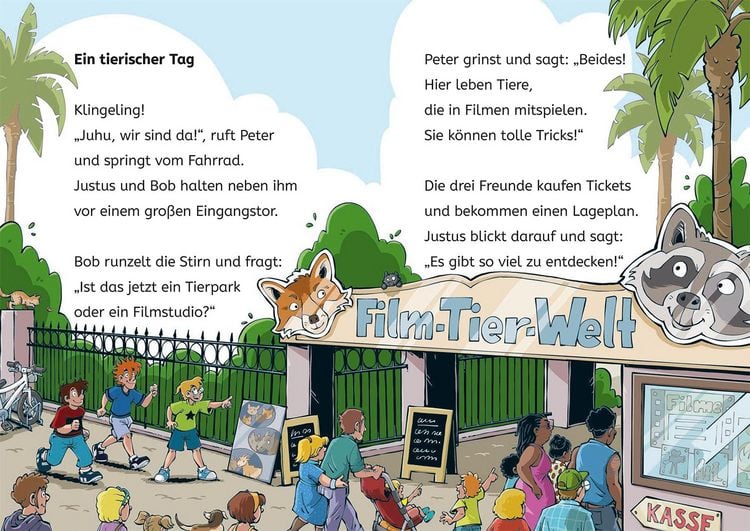 Die drei ??? Kids, Bücherhelden 1. Klasse, Diebe im Tierpark