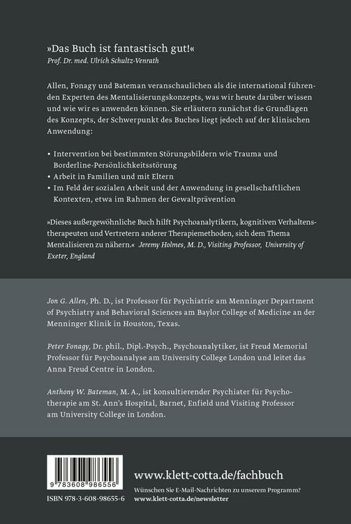 Produktbild: Mentalisieren in der psychotherapeutischen Praxis