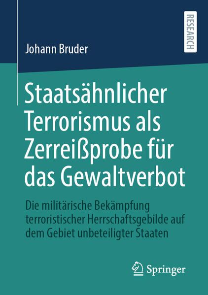 Produktbild: Staats&auml;hnlicher Terrorismus als Zerrei&szlig;probe f&uuml;r das Gewaltverbot