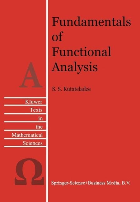 Produktbild: Fundamentals of Functional Analysis