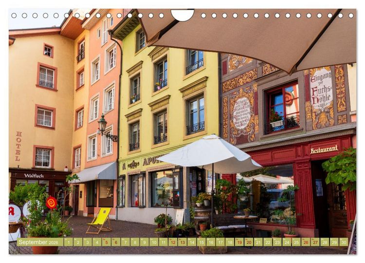 Produktbild: Bad S&auml;ckingen - Charmantes St&auml;dtchen am Rhein (Wandkalender 2026 DIN A4 quer), CALVENDO Monatskalender