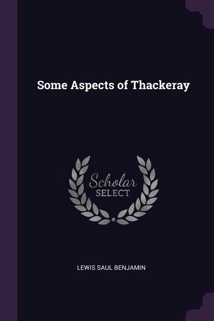 Produktbild: Some Aspects of Thackeray