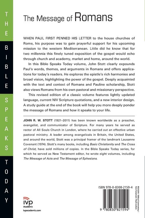 Produktbild: The Message of Romans