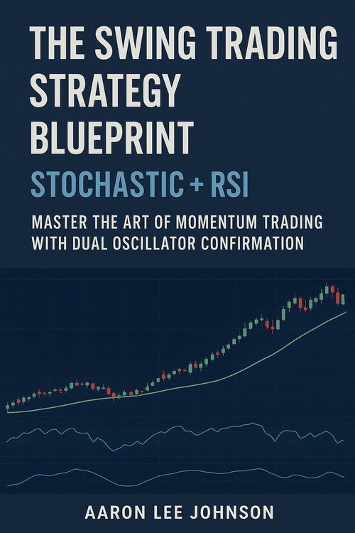 Produktbild: The Swing Trading Strategy Blueprint: Stochastic + RSI Master the Art of Momentum Trading with Dual Oscillator Confirmation
