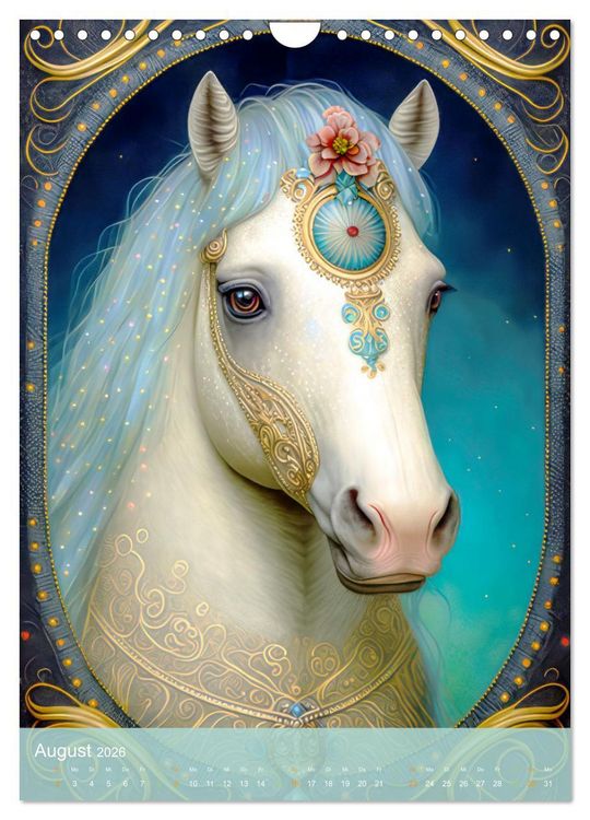 Produktbild: Tiere im Tarot Stil (Wandkalender 2026 DIN A4 hoch), CALVENDO Monatskalender